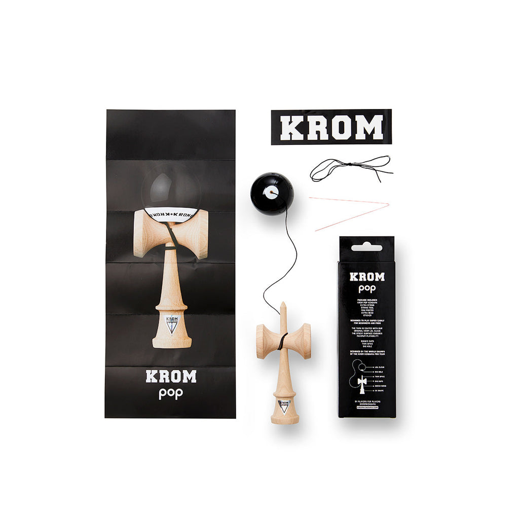 Kendama Krom Pop LOL Black