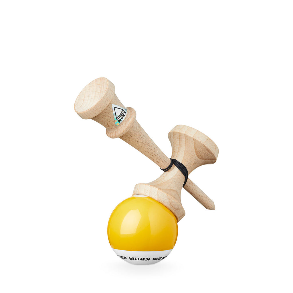 Kendama Krom Pop LOL Yellow